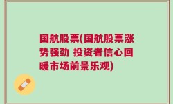 国航股票(国航股票涨势强劲 投资者信心回暖市场前景乐观)