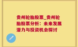 贵州轮胎股票_贵州轮胎股票分析：未来发展潜力与投资机会探讨