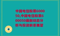 中国电信股票600050,中国电信股票600050最新动态分析与投资前景展望