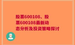 股票600108、股票600108最新动态分析及投资策略探讨