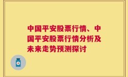 中国平安股票行情、中国平安股票行情分析及未来走势预测探讨