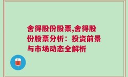 舍得股份股票,舍得股份股票分析：投资前景与市场动态全解析