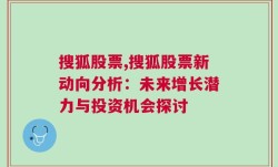 搜狐股票,搜狐股票新动向分析：未来增长潜力与投资机会探讨