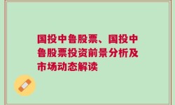 国投中鲁股票、国投中鲁股票投资前景分析及市场动态解读