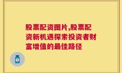 股票配资图片,股票配资新机遇探索投资者财富增值的最佳路径