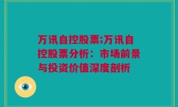 万讯自控股票;万讯自控股票分析：市场前景与投资价值深度剖析