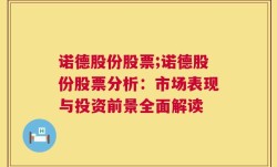 诺德股份股票;诺德股份股票分析：市场表现与投资前景全面解读