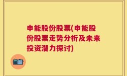 申能股份股票(申能股份股票走势分析及未来投资潜力探讨)