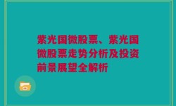 紫光国微股票、紫光国微股票走势分析及投资前景展望全解析