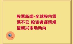 股票新闻-全球股市震荡不已 投资者谨慎观望新兴市场动向